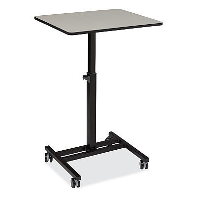 NPS Sit-Stand Student's Desk, 20.75" x 26" x 27.75" to 44.5", Gray Nebula (NPSEDTC)