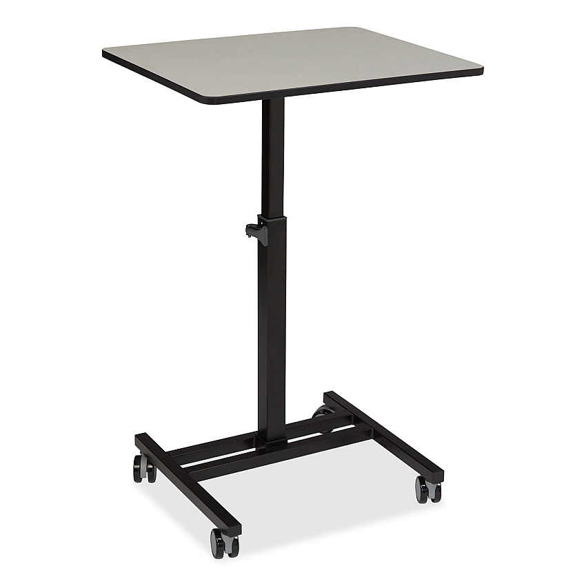 NPS Sit-Stand Student's Desk, 20.75" x 26" x 27.75" to 44.5", Gray Nebula (NPSEDTC)