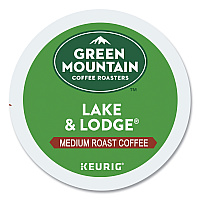 Green Mountain Coffee Roasters Roasters Roasters Lake and Lodge Coffee K-Cups, Medium Roast, 96/Carton (GMT6523CT)