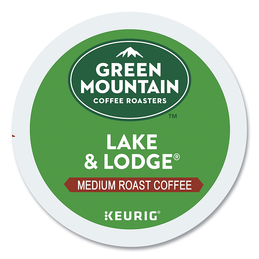 Green Mountain Coffee Roasters Roasters Roasters Lake and Lodge Coffee K-Cups, Medium Roast, 96/Carton (GMT6523CT)