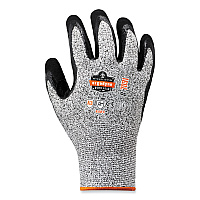 ergodyne ProFlex 7031 ANSI A3 Nitrile-Coated CR Gloves, Gray, 2X-Large, Pair (EGO17986)
