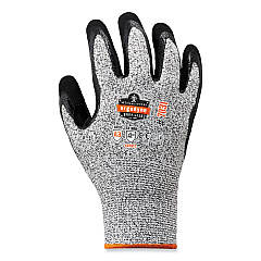 ergodyne ProFlex 7031 ANSI A3 Nitrile-Coated CR Gloves, Gray, 2X-Large, Pair (EGO17986)