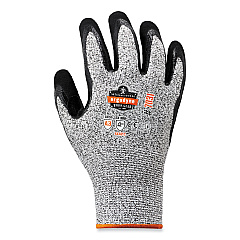 ergodyne ProFlex 7031 ANSI A3 Nitrile-Coated CR Gloves, Gray, Small, Pair (EGO17982)