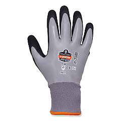 ergodyne ProFlex 7501-CASE Coated Waterproof Winter Gloves, Gray, X-Large, 144 Pairs/Carton (EGO17935)