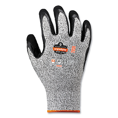 ergodyne ProFlex 7031-CASE ANSI A3 Nitrile-Coated CR Gloves, Gray, Medium, 144 Pairs/Carton (EGO17883)