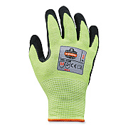ergodyne ProFlex 7041 ANSI A4 Nitrile-Coated CR Gloves, Lime, Small, Pair (EGO17812)