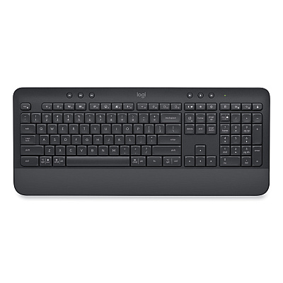 Logitech Signature K650 Wireless Comfort Keyboard, Graphite (LOG920010908)