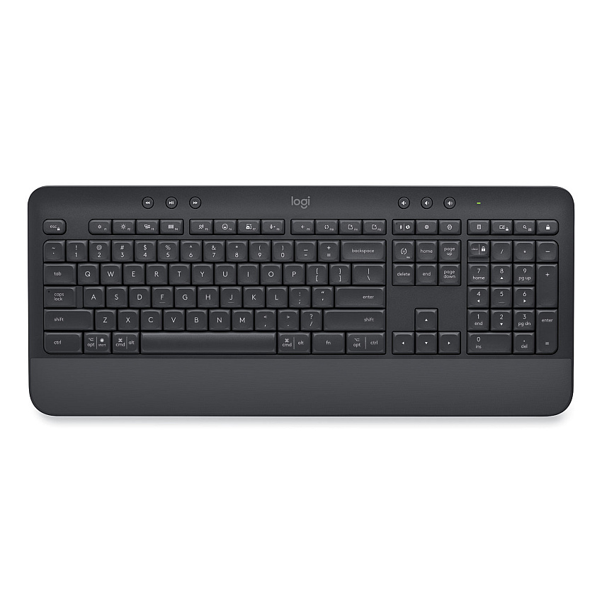 Logitech Signature K650 Wireless Comfort Keyboard, Graphite (LOG920010908)