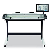 HP DesignJet SD Pro 2 44" Scanner, Scans Up to 44" Wide, 1200 dpi Optical Resolution, TAA Compliant (HEW5EK01D)