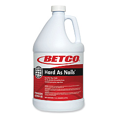 Betco Hard As Nails Floor Finish, 1 gal Bottle, 4/Carton (BET6590400)