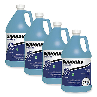 Betco Squeaky Concentrate Floor Cleaner, Characteristic Scent, 1 gal Bottle, 4/Carton (BETB06950412)
