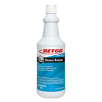 Betco BestScent Ocean Breeze RTU Deodorizer, Ocean Breeze Scent, 32 oz Spray Bottle, 12/Carton (BET2351200)