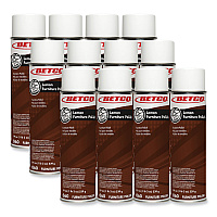Betco Lemon Furniture Polish, Lemon Scent, 19 oz Aerosol Can, 12/Carton (BET602300)