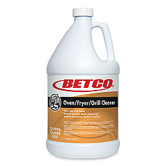 Betco Oven Fryer Grill Cleaner, Characteristic Scent, 1 gal Bottle, 4/Carton (BET10010400)