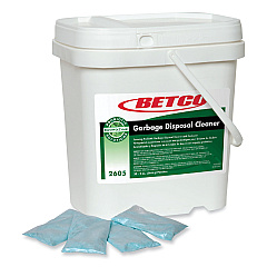 Betco Green Earth Garbage Disposal Cleaner, Fruity Scent, 2 oz Packet, 30/Carton (BET2605P5700)