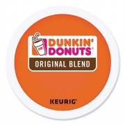 Dunkin Donuts K-Cup Pods, Original Blend, 88/Carton (400845)