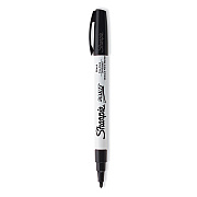 Sharpie Permanent Paint Marker, Fine Bullet Tip, Black (SAN35534)