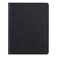 Universal Pressboard Report Cover, Two-Piece Prong Fastener, 3" Capacity, 8.5 x 11, Black/Black (UNV80571)