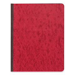 Universal Pressboard Report Cover, Two-Piece Prong Fastener, 3" Capacity, 8.5 x 11, Executive Red/Executive Red (UNV80579)
