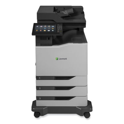 Lexmark CX860dte Multifunction Color Laser Printer, Copy/Fax/Print/Scan (LEX42K0071)