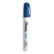 Sharpie Permanent Paint Marker, Fine Bullet Tip, Silver (35545)