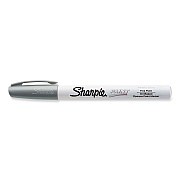 Sharpie Permanent Paint Marker, Fine Bullet Tip, Silver (SAN35545)