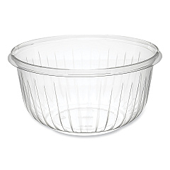 Dart PresentaBowls Clear Bowls, 48 oz, PET Plastic, 63/Bag, 252/Carton (DCCPET48B)