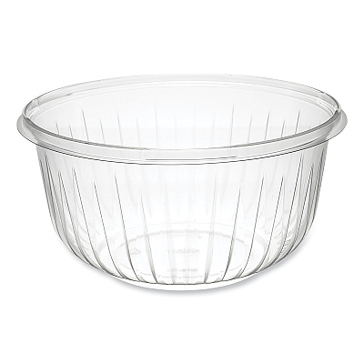 Dart PresentaBowls Clear Bowls, 48 oz, PET Plastic, 63/Bag, 252/Carton (DCCPET48B)
