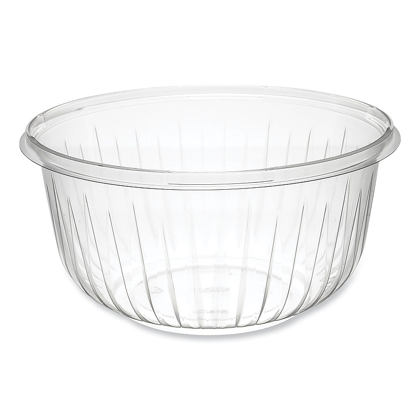 Dart PresentaBowls Clear Bowls, 48 oz, PET Plastic, 63/Bag, 252/Carton (DCCPET48B)