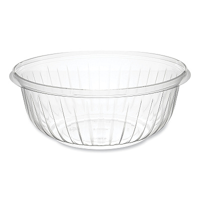 Dart PresentaBowls Clear Bowls, 32 oz, Plastic, 63/Bag, 252/Carton (DCCPET32B)