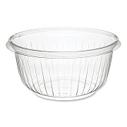 Dart PresentaBowls Clear Bowls, 16 oz, Plastic, 63/Bag, 504/Carton (DCCPET16B)