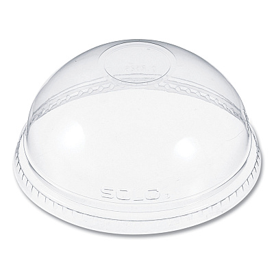 Dart Plastic Dome Lid, Fits 5.5 oz to 26 oz Foam Cups, Clear, 1,000/Carton (DCCDNR626)