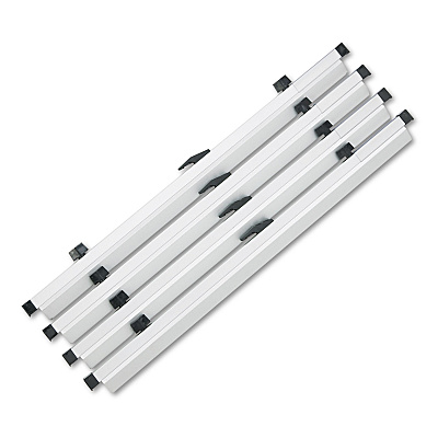 Safco Sheet File Hanging Clamps, 100 Sheets Per Clamp, 24" Length, 6/Carton (SAF50026)