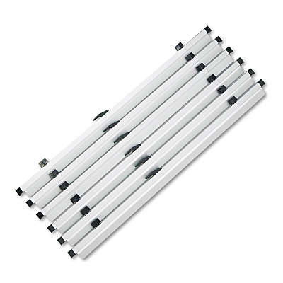 Safco Sheet File Hanging Clamps, 100 Sheets Per Clamp, 30" Length, 6/Carton (SAF50036)