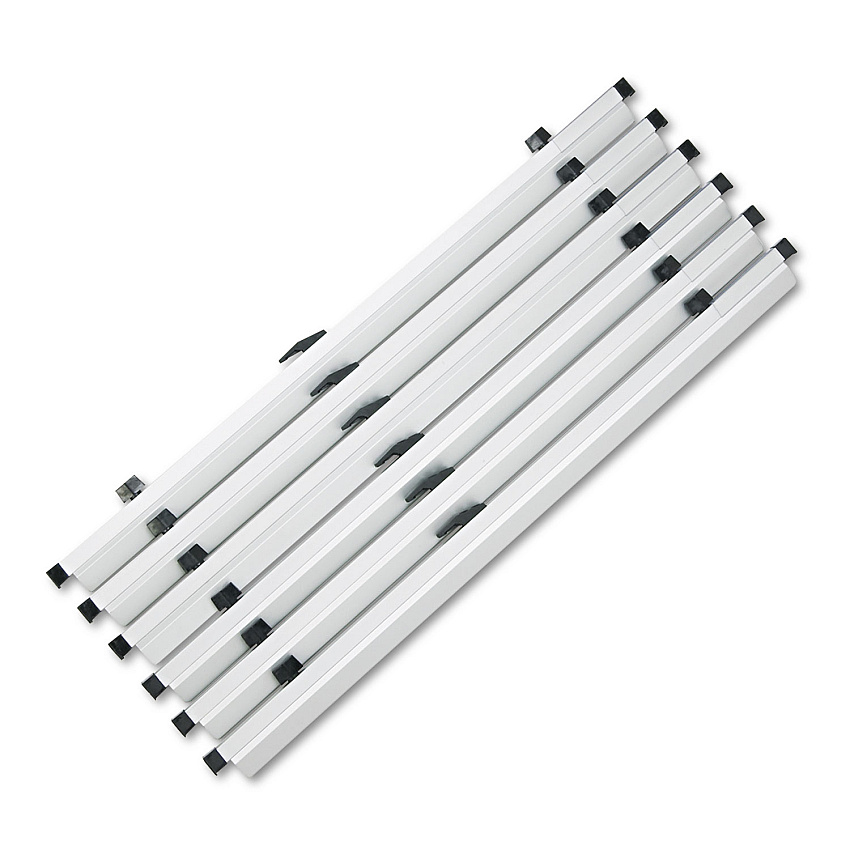 Safco Sheet File Hanging Clamps, 100 Sheets Per Clamp, 30" Length, 6/Carton (SAF50036)