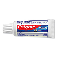 Colgate Toothpaste, Personal Size, 0.85 oz Tube, Unboxed, 240/Carton (CPC09782)