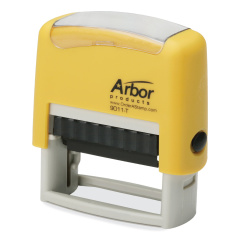 AbilityOne 7520012074108 SKILCRAFT Pre-Inked Message Stamp, COPY, Red