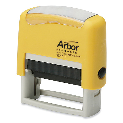 AbilityOne 7520012074226, SKILCRAFT Pre-Inked Message Stamp, RECEIVED, Blue