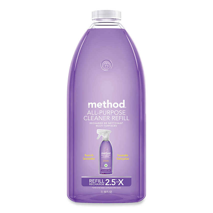 Method All-Purpose Cleaner Refill, French Lavender, 68 oz Refill Bottle (MTH01930)
