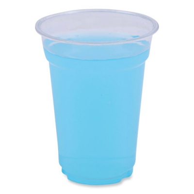 Boardwalk Clear Plastic Cold Cups, 9 oz, PET, 50 Cups/Sleeve, 20 Sleeves/Carton (PET9)