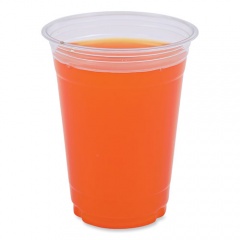 Boardwalk Clear Plastic Cold Cups, 16 oz, PET, 50 Cups/Sleeve, 20 Sleeves/Carton (PET16)