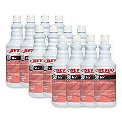 Betco Stix Toilet Bowl Cleaner, Cherry Almond Scent, 32 oz Bottle, 12/Carton (BET761200)