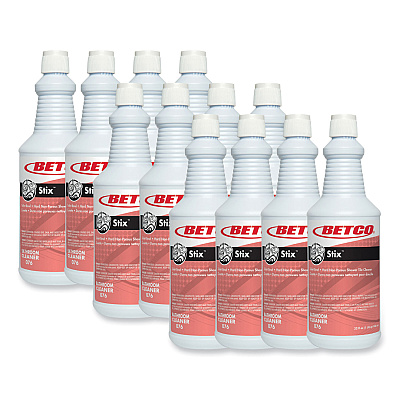 Betco Stix Toilet Bowl Cleaner, Cherry Almond Scent, 32 oz Bottle, 12/Carton (BET761200)
