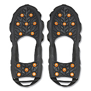 ergodyne Trex 6304 One-Piece Step-In Full Coverage Ice Cleats, Large, Black, Pair (EGO16784)