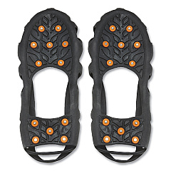 ergodyne Trex 6304 One-Piece Step-In Full Coverage Ice Cleats, Large, Black, Pair (EGO16784)