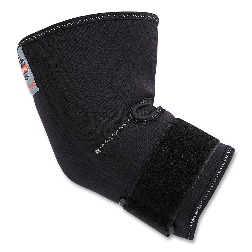 ergodyne ProFlex 655 Compression Arm Sleeve with Strap, X-Large, Black (EGO16585)