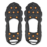 ergodyne Trex 6304 One-Piece Step-In Full Coverage Ice Cleats, Small, Black, Pair (EGO16782)