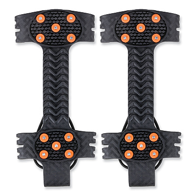 ergodyne Trex 6310 Adjustable Slip-On Ice Cleats, X-Large, Black, Pair (EGO16775)