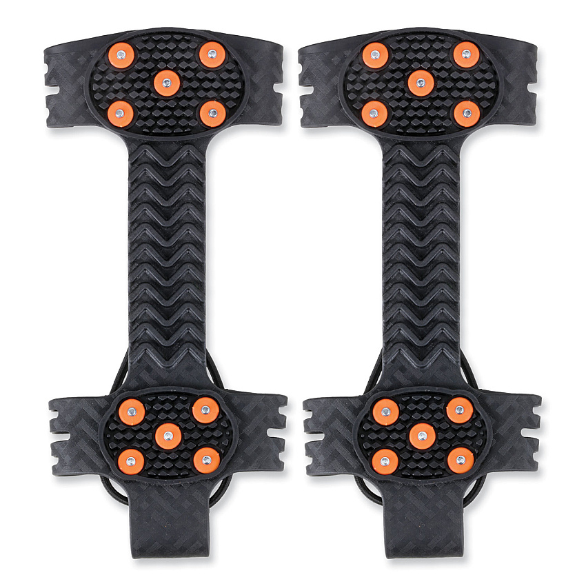 ergodyne Trex 6310 Adjustable Slip-On Ice Cleats, X-Large, Black, Pair (EGO16775)