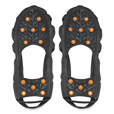 ergodyne Trex 6304 One-Piece Step-In Full Coverage Ice Cleats, X-Large, Black, Pair (EGO16785)